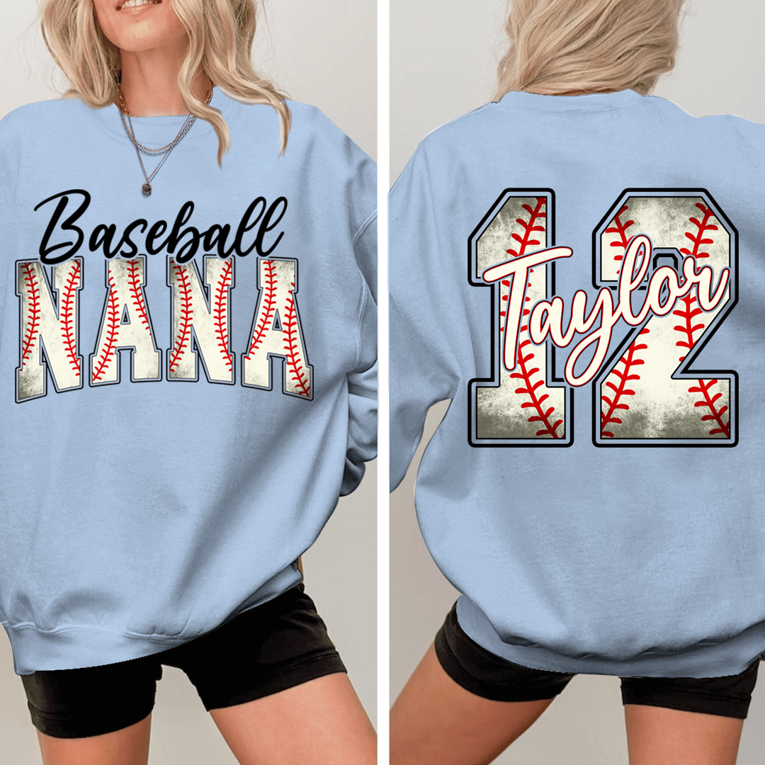Personalized baseball Nana, Custom Baseball For Give Grandma And Kids
