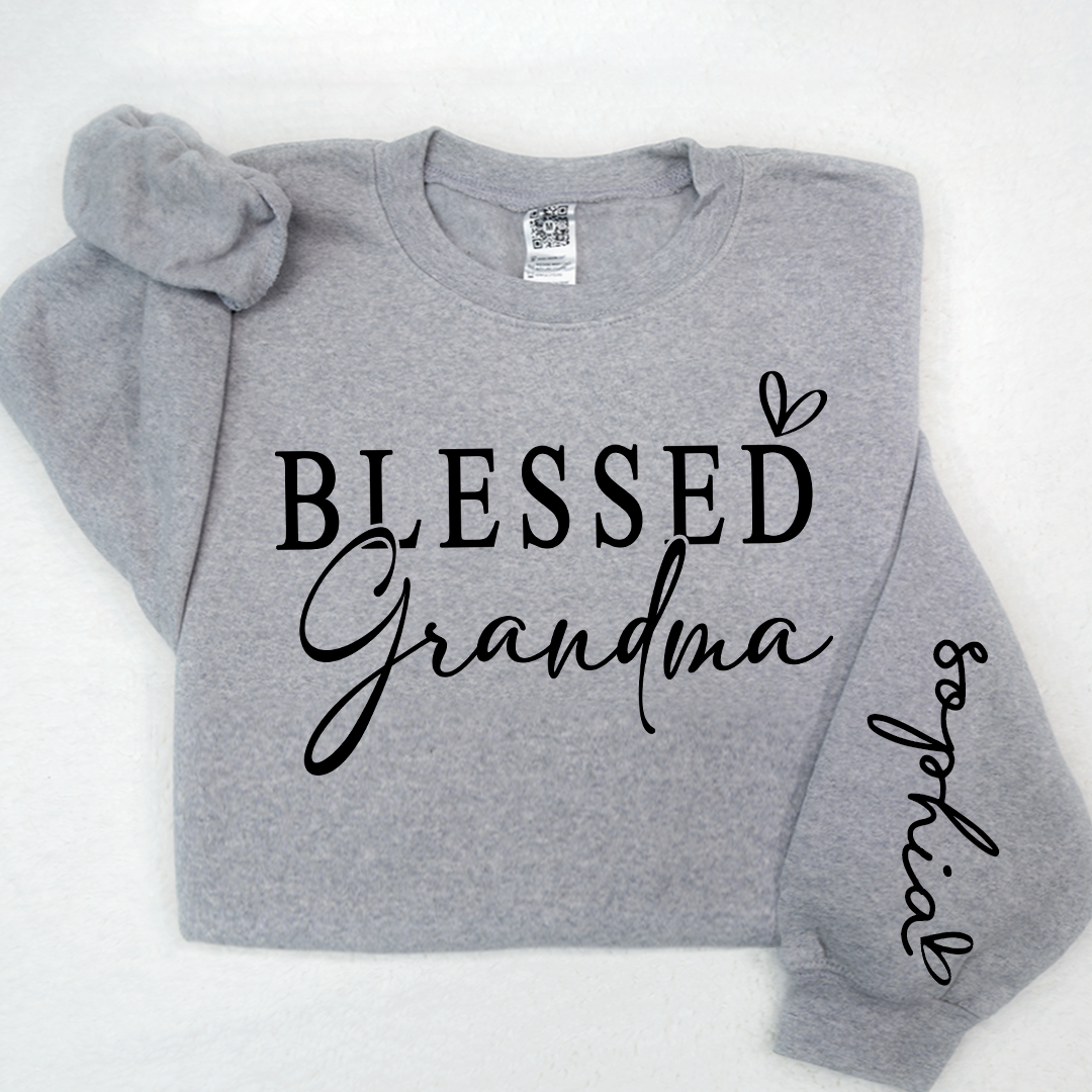 Custom Blessed Grandma And Kids LTP01