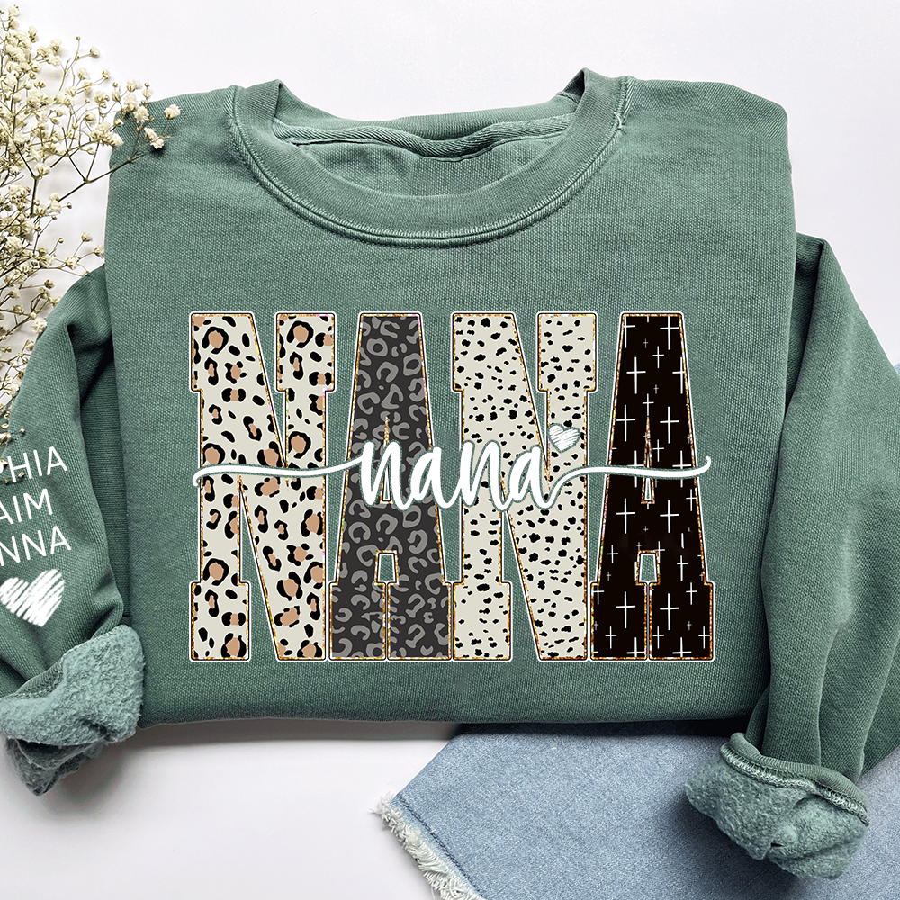 Bible Style Design, Custom Gift For Nana And Her Grandchildren