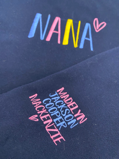 Embroidered Grandma Trend 2024 Sweatshirt