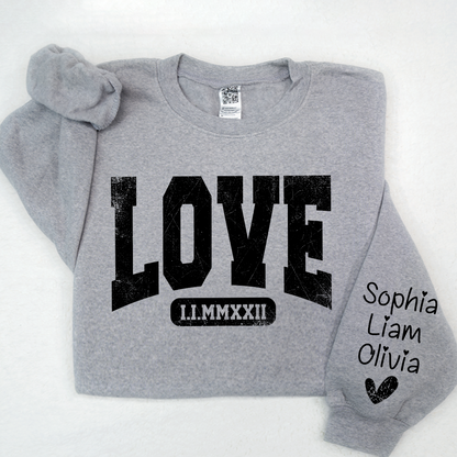 Love Valentine's Day Custom Grandma And Kids LTP01
