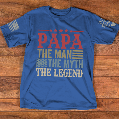 Papa The Man The Myth The Legend And Kids ltp