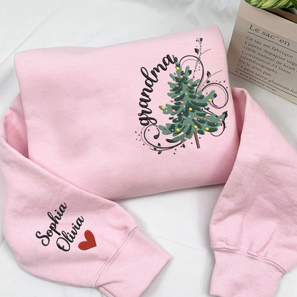 Christmas Gnome Embroidery For Gift Grandma And Kids