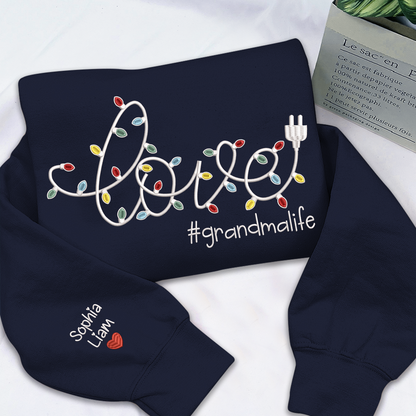 Christmas Love Shirt, Christmas Gift Sweatshirt Funny, Give For Grandma And Kids