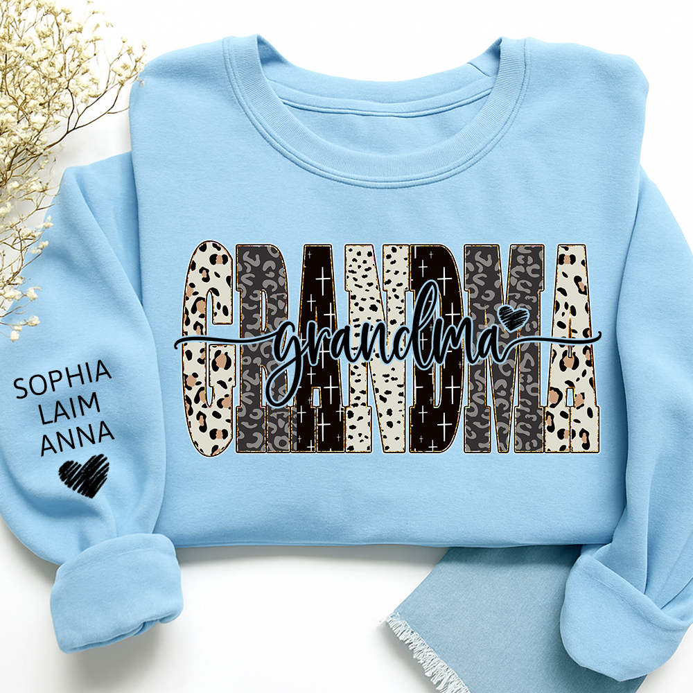 Bible Style Design, Custom Gift For Grandma And Her Grandchildren