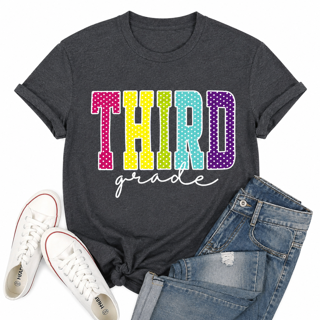 Personalized Custom Grade T-Shirt – Add Your Grade Tee