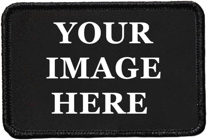 Personalized Custom Name & Photo Patches – Iron-On or Sew-On Patch for Jackets, Bags, Hats, Gifts