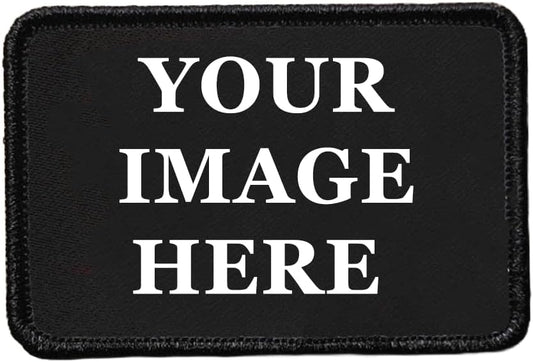 Personalized Custom Name & Photo Patches – Iron-On or Sew-On Patch for Jackets, Bags, Hats, Gifts