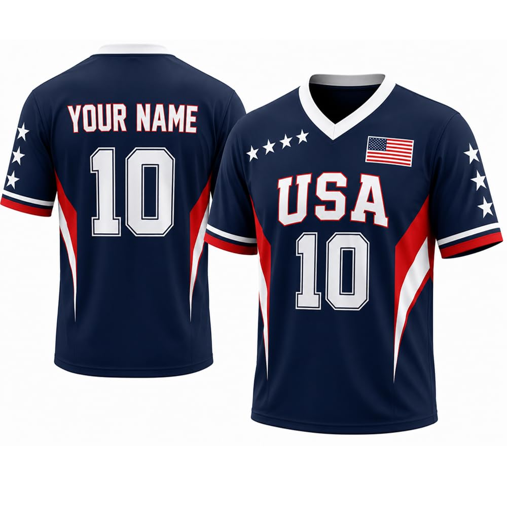 Custom National Soccer Jersey 2026 for Men Women Kids, Personalized Flag Design Name Number Gift for Fans Jerseys V4