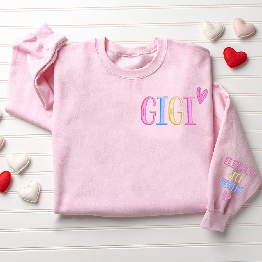 Embroidered Grandma Trend 2024 Sweatshirt