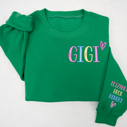Embroidered Grandma Trend 2024 Sweatshirt
