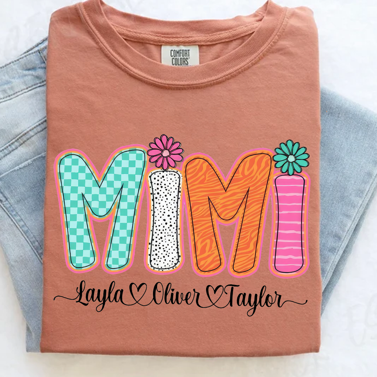 Comfort Colors® Mimi Summer With Grandkids 2025 Shirt