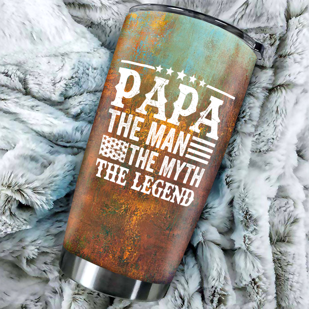 Personalized Water Cup, Custom Nickname The Man The Myth The Myth The Legend. Portable Water Cup With Lid