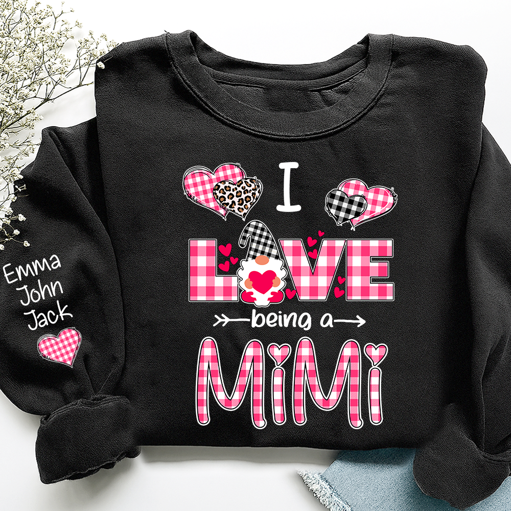 Valentine I Love Being a Mimi, For Gift Grandma And Kids