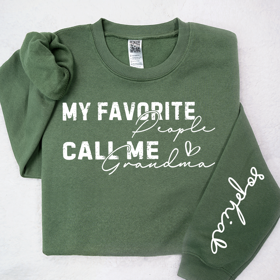 My Favorite People Call Me Grandma And Kids LTP01