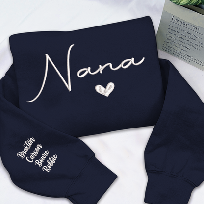 Nana Sweatshirt, Grandma Sweatshirt, Mother's Day Gift, Gift For Mother Sweatshirt