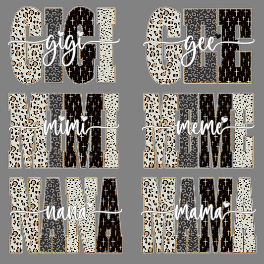 Bible Style Design, Custom Gift For Gigi And Her Grandchildren