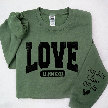 Love Valentine's Day Custom Grandma And Kids LTP01