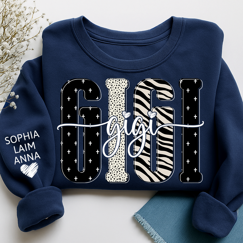 Bible Style Design, Faith Sublimation Customized Gigi Gifts for Grandma And Kids