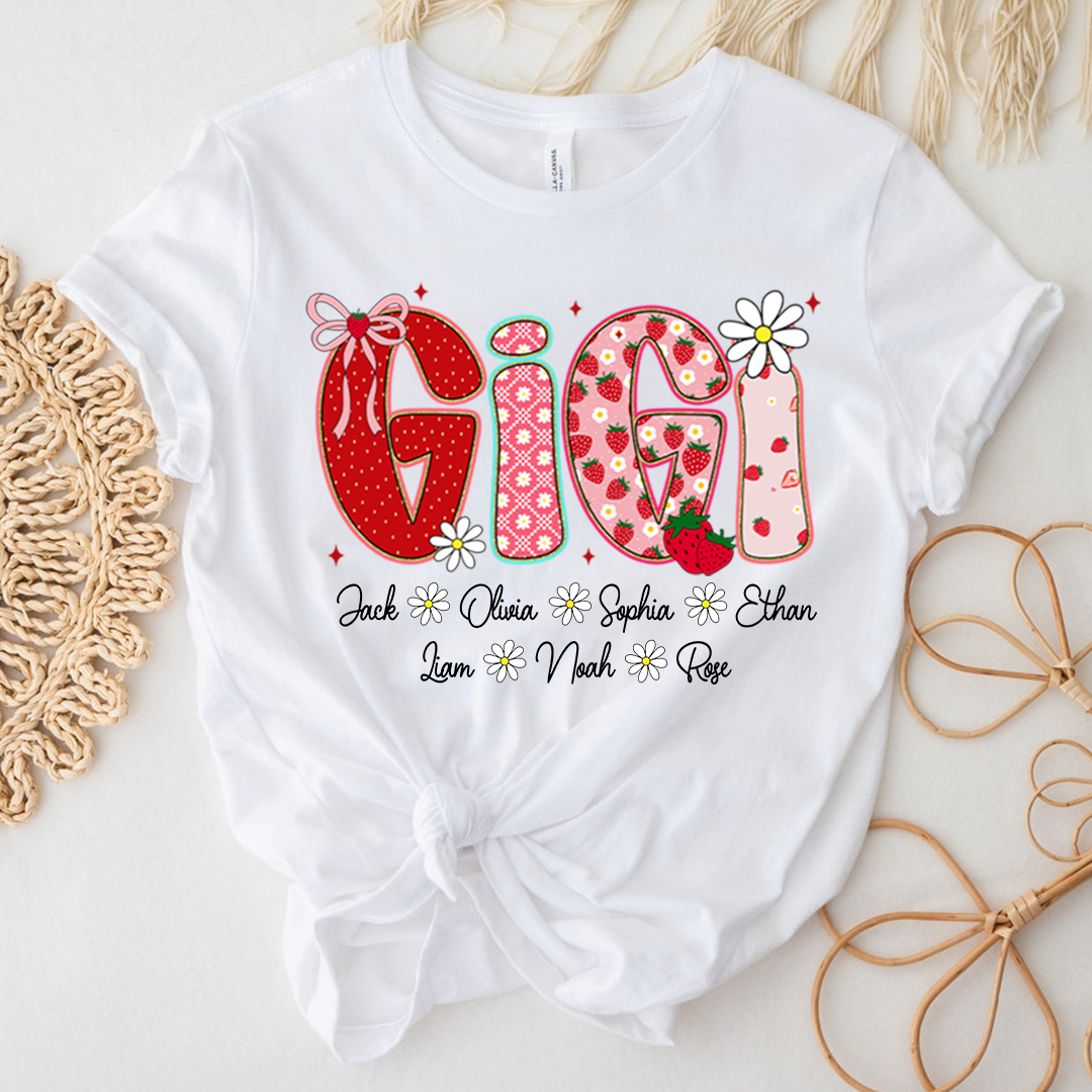 Personalized Sweet Summer, Custom Gigi And Kids For Family Gifts