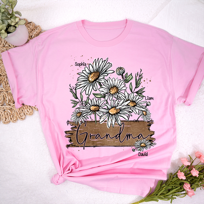 Daisy Wildflowers Grandma And Kids LTP01