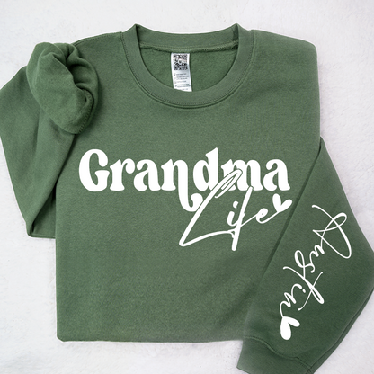 Custom Grandma Life And Heart Kid PLT01