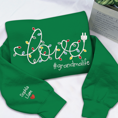 Christmas Love Shirt, Christmas Gift Sweatshirt Funny, Give For Grandma And Kids