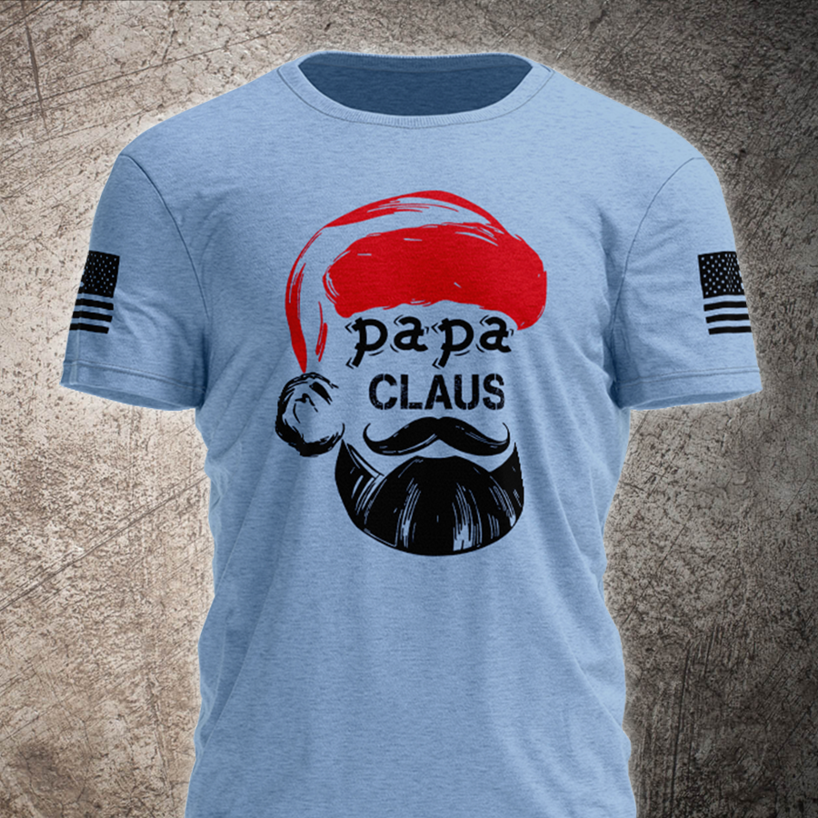 Personalized Papa Claus Christmas, Gift For Papa TH Sweatshirt