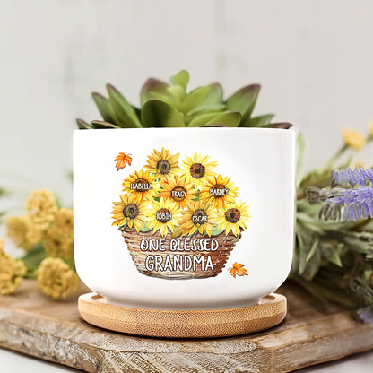 Flower Basket For Grandma Plant Pot