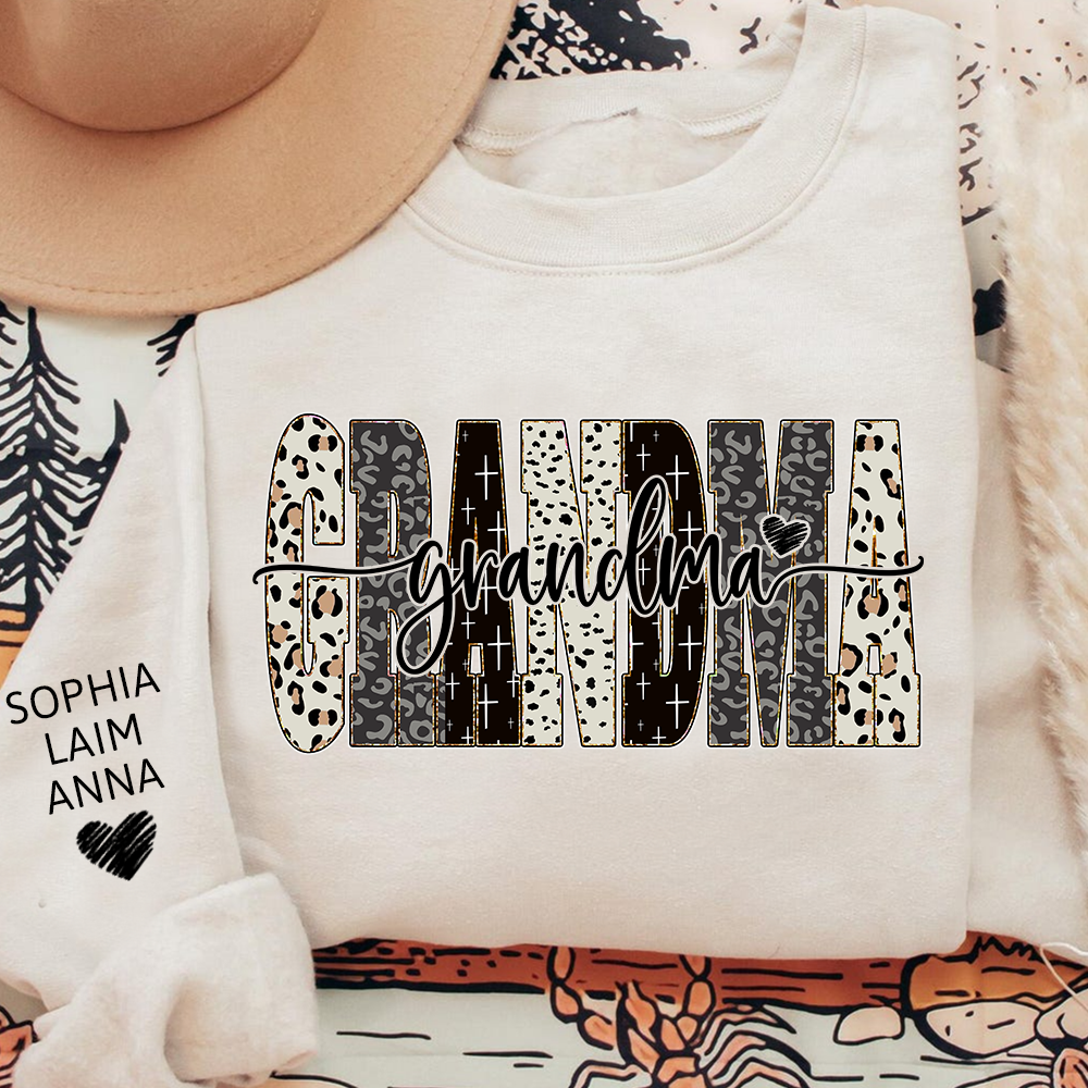 Bible Style Design, Custom Gift For Grandma And Her Grandchildren