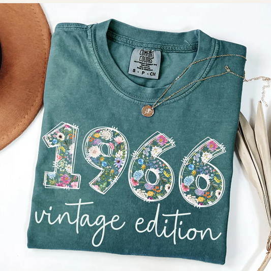 Birthday Mom, Mama, Grandma, 60th Birthday Shirt, 60th birthday gifts for women, 60th Birthday Gift, Vintage 1966  Comfort Colors® T-shirt