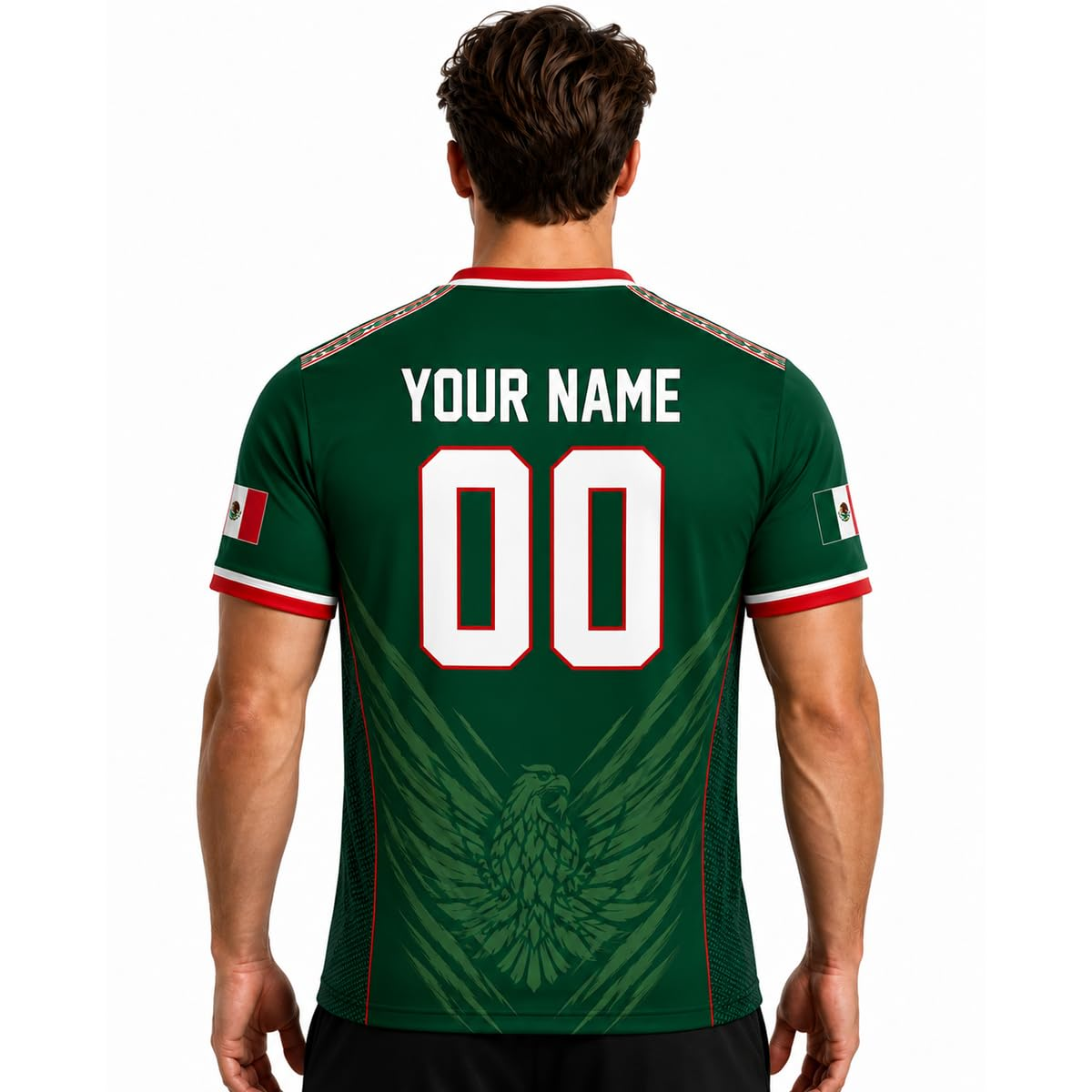 Custom Soccer Jersey 2026, Personalized Team Shirt for Men Women Kids, National Country Style Soccer Fan Jersey V3