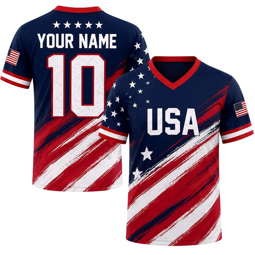 Custom National Soccer Jersey 2026 for Men Women Kids, Personalized Flag Design Name Number Gift for Fans Jerseys V5