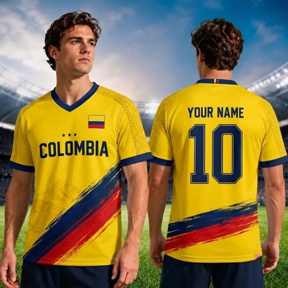 Custom National Soccer Jersey 2026 for Men Women Kids, Personalized Flag Design Name Number Gift for Fans Jerseys V7