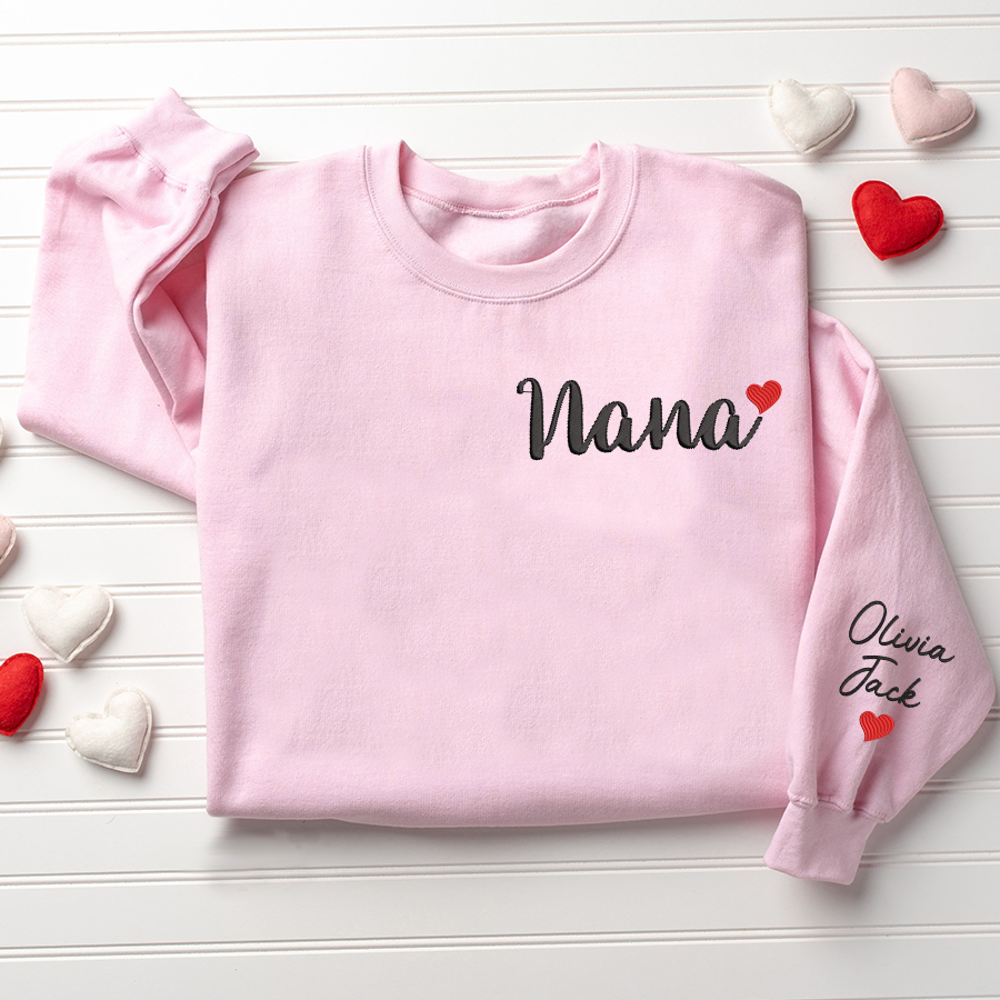 Custom Embroidered Nana Trend Sweatshirt