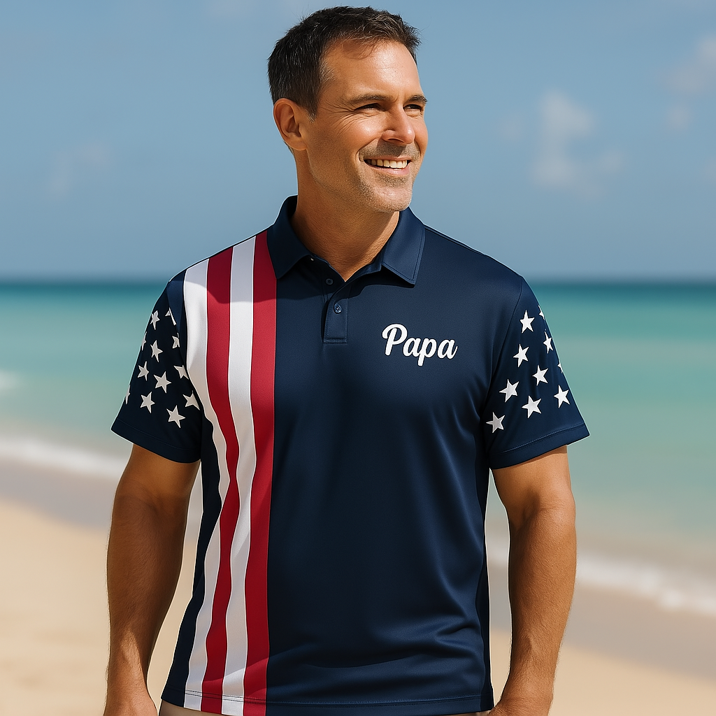 My Favorite People Call Me Papa Polo Shirt, Father's Day Gift For Dad, For Grandpa