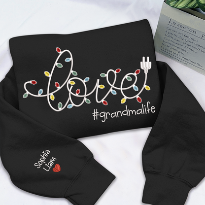 Christmas Love Shirt, Christmas Gift Sweatshirt Funny, Give For Grandma And Kids