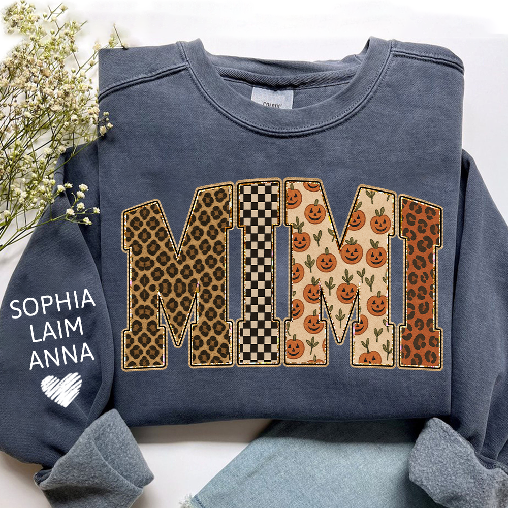 Custom Bible Leopard Print Mimi Gifts for Grandma and Kids