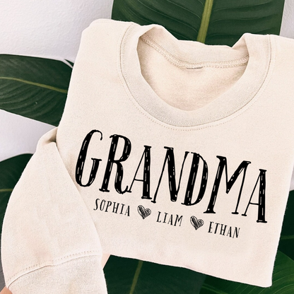 Personalized Nickname Grandma And Kids Names 2025