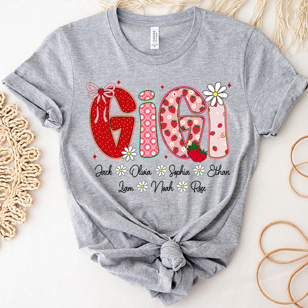 Personalized Sweet Summer, Custom Gigi And Kids For Family Gifts