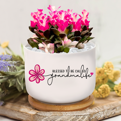 Blesses To Be Called Grandma Plant Pot