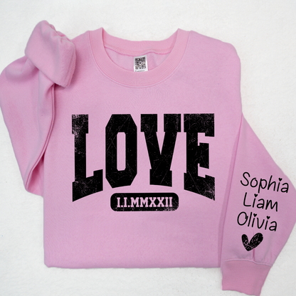 Love Valentine's Day Custom Grandma And Kids LTP01