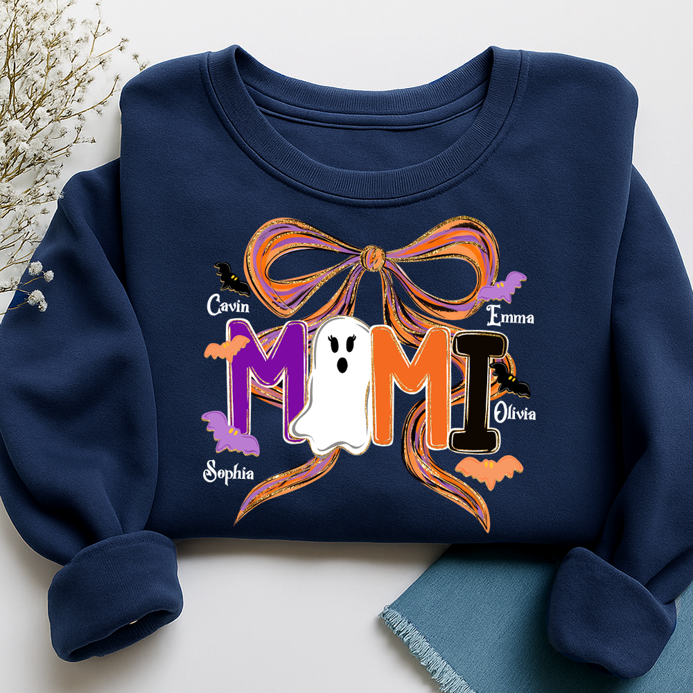Boo Mimi, Halloween Spooky Coquette For Gift Grandma And Kids