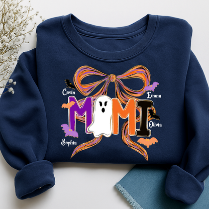 Boo Mimi, Halloween Spooky Coquette For Gift Grandma And Kids