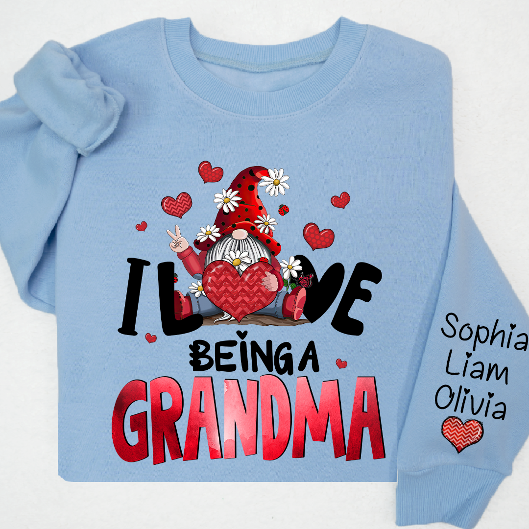 Valentine I Love Being A Grandma And Kids LTP01
