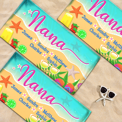 Beach Towels for Grandma, Gifts For Nana And Kids, Bath Towels For Summer
