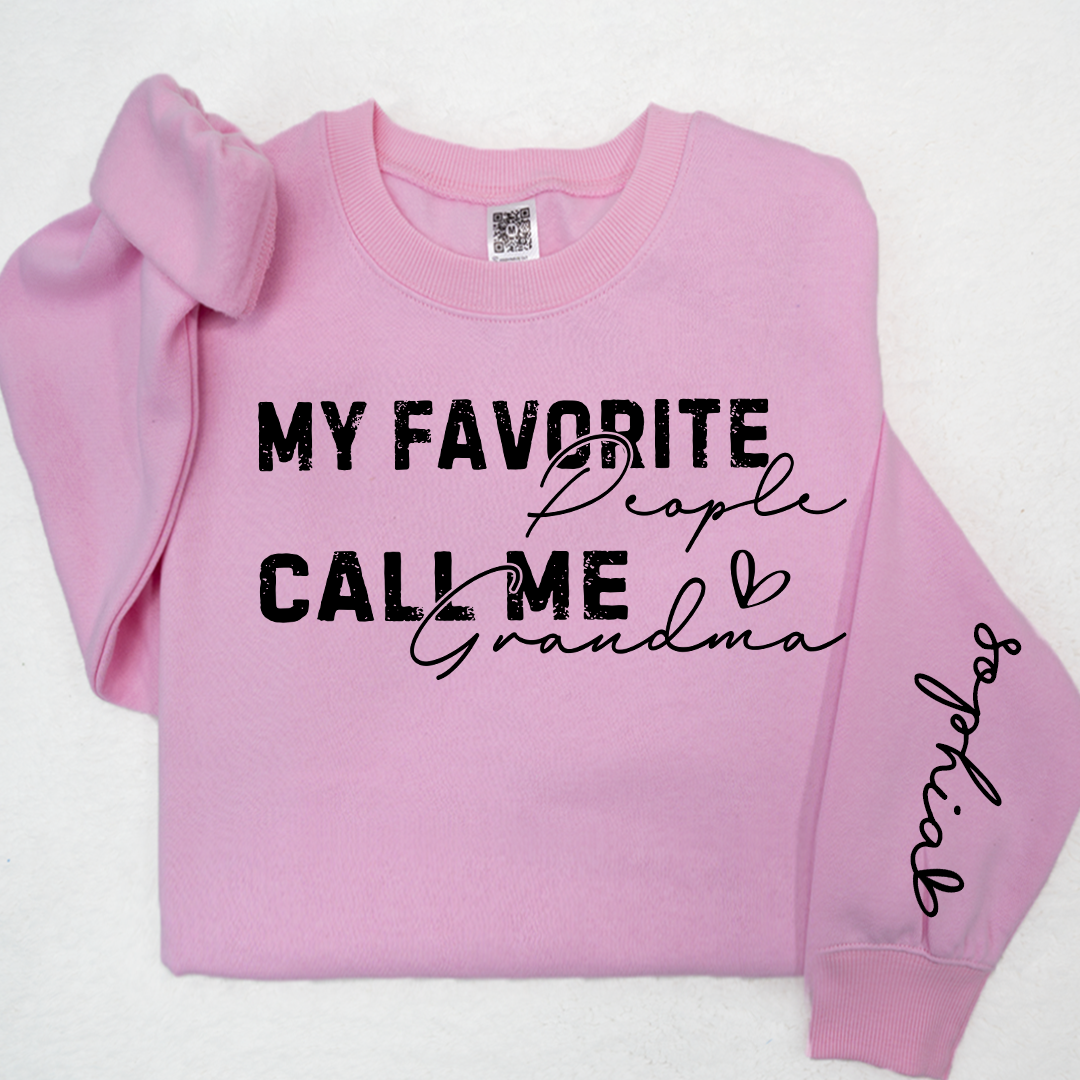 My Favorite People Call Me Grandma And Kids LTP01
