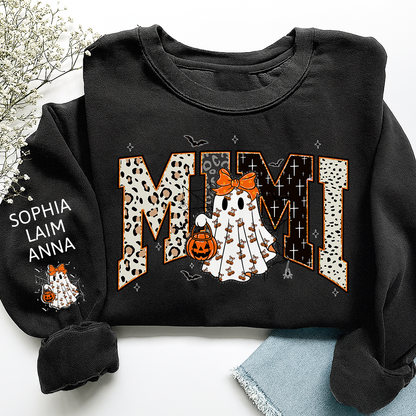Bible Style Design, Custom Halloween Gift For Mimi And Her Grandchildren