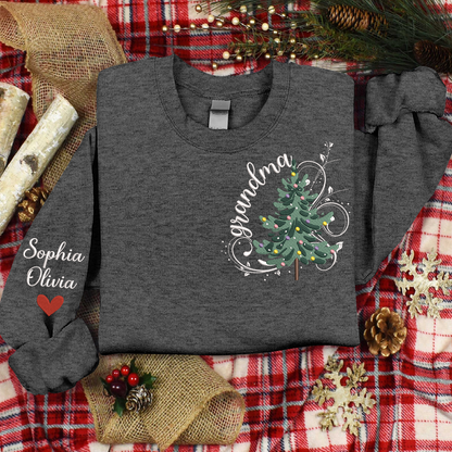 Christmas Gnome Embroidery For Gift Grandma And Kids