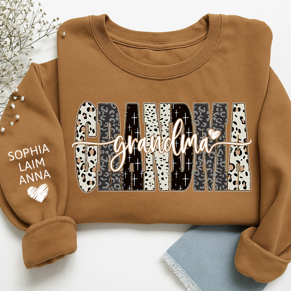 Bible Style Design, Custom Gift For Grandma And Her Grandchildren